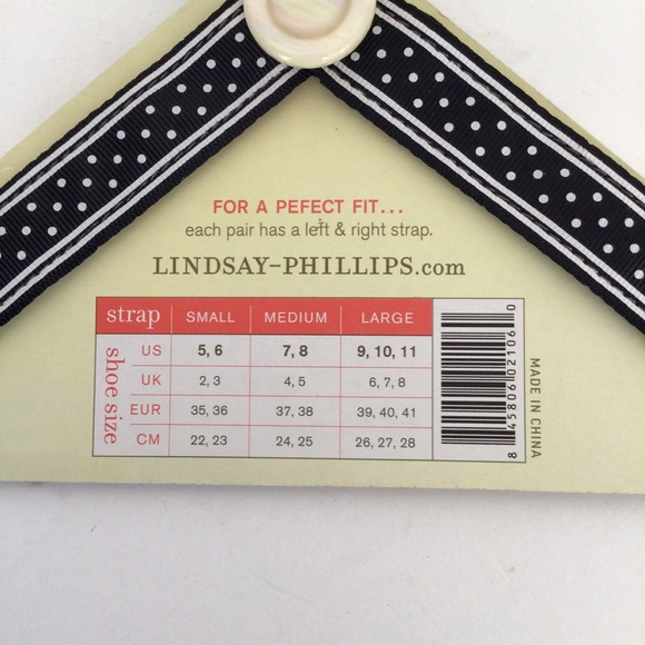 LINDSAY PHILLIPS SWITCH FLOPS LARGE - Picture 4 of 8